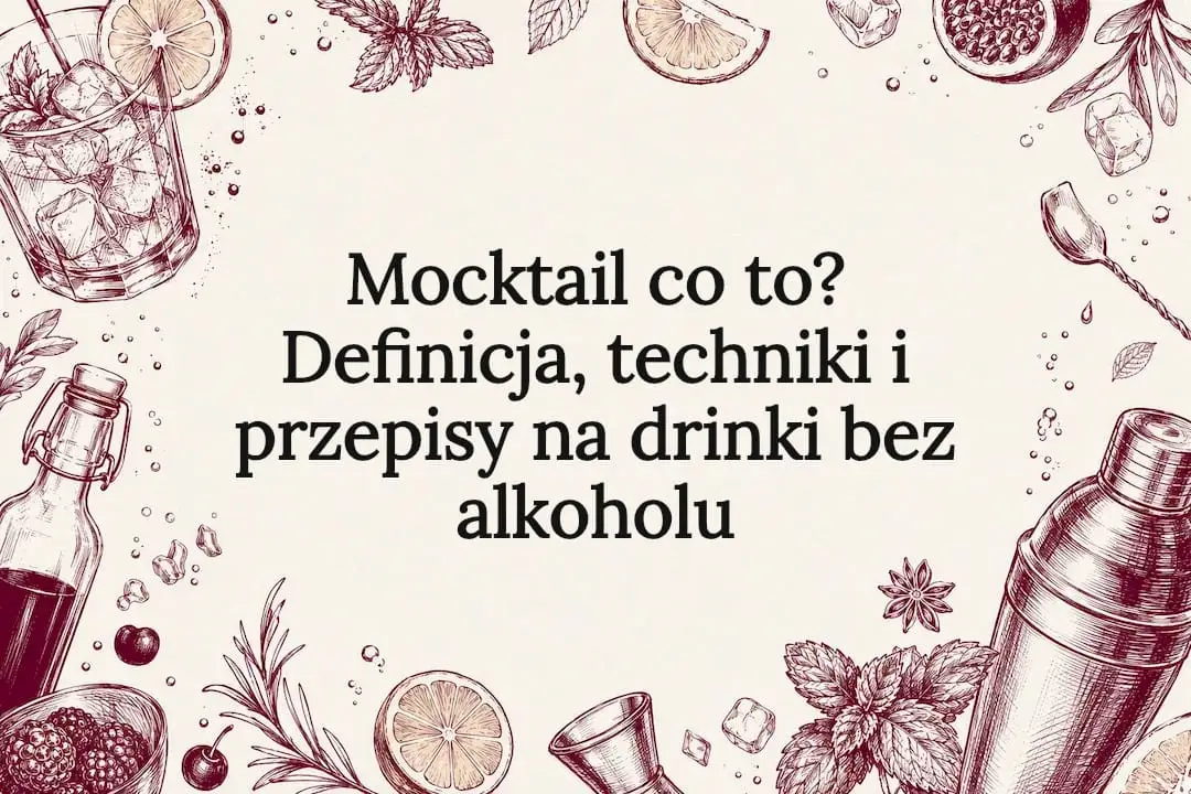 Mocktail co to? Definicja, techniki i przepisy na drinki bez alkoholu